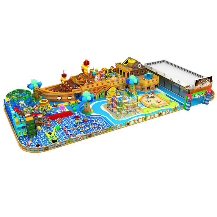ocean theme big indoor playground 