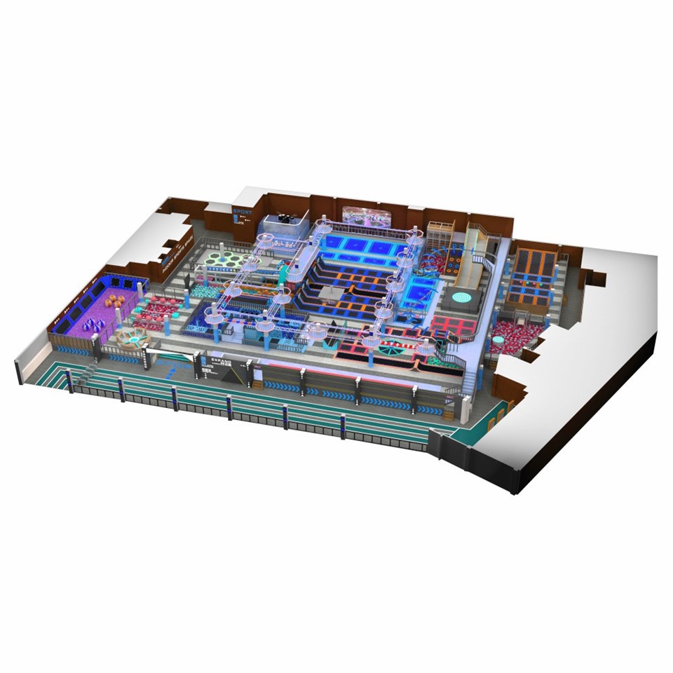 high-altitude trampoline park